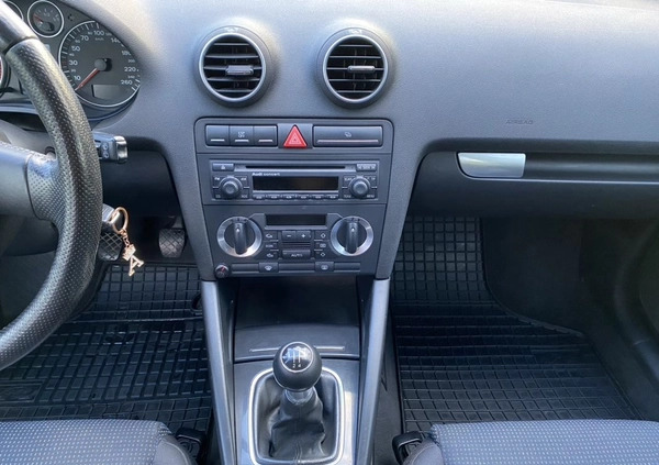 Audi A3 cena 21300 przebieg: 226000, rok produkcji 2006 z Łuków małe 191